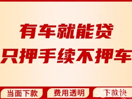临沂哪里可以押证不押车贷款